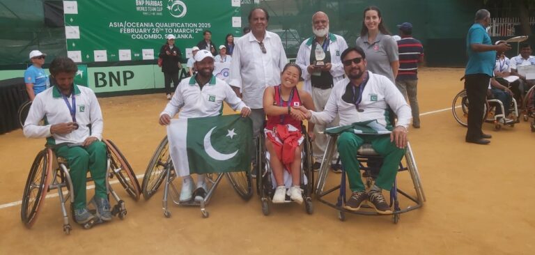 2025 World Team Wheelchair Tennis-Asian Qualification: Pakistan Wins Historic Bronze